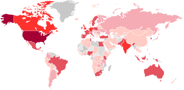 LG NOVA in the world