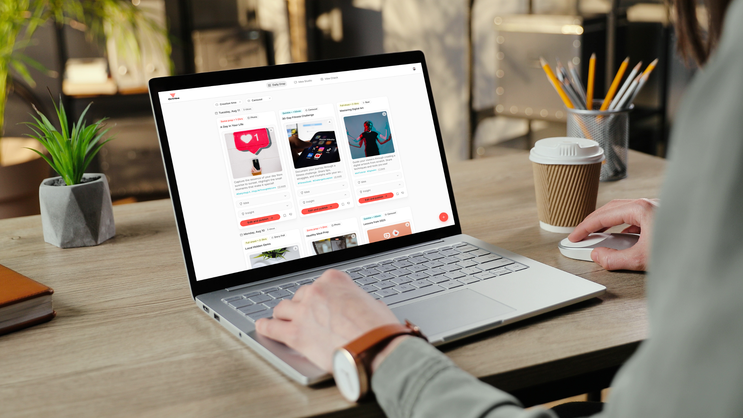 AS AI SLOP FLOODS SOCIAL FEEDS, ONVIBE’S SOCIAL MEDIA MARKETING PLATFORM, ENHANCED WITH AGENTIC AI, DELIVERS CONTENT WORTH POSTING